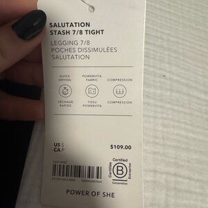 Athleta Salutation Stash Legging